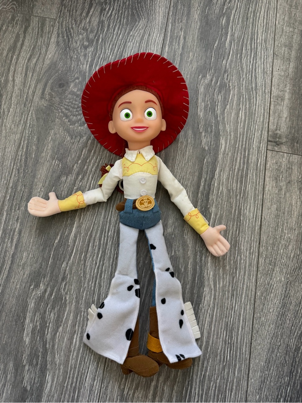 Disney Toy Story Jessie Plush Doll Soft Stuffed Figure with Red Hat